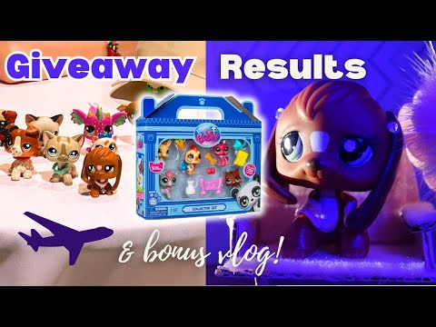 LPS GIVEAWAY WINNER REVEAL (+ Bonus Vlog Footage!)