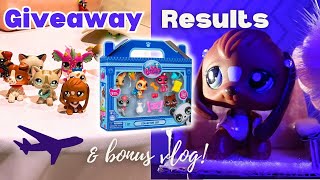 LPS GIVEAWAY WINNER REVEAL (+ Bonus Vlog Footage!)