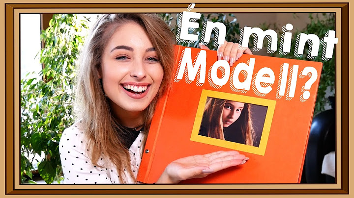 ÉN MINT MODELL? Így néztem ki :D