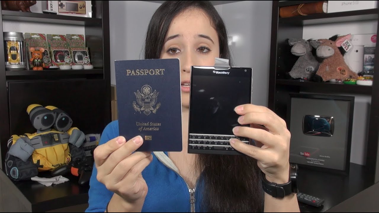 BlackBerry Passport - Desembalaje y revisión