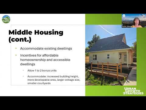 Middle Housing Updates