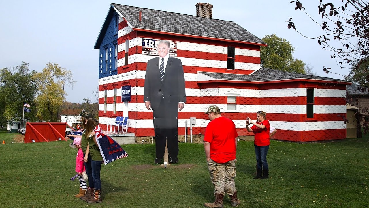 Why Are Trump Supporters Flocking To This Pa Farmhouse Youtube