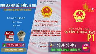 Sổ đỏ, sổ hồng khác nhau thế nào? Mua bán nhà đất cần lưu ý? - P1