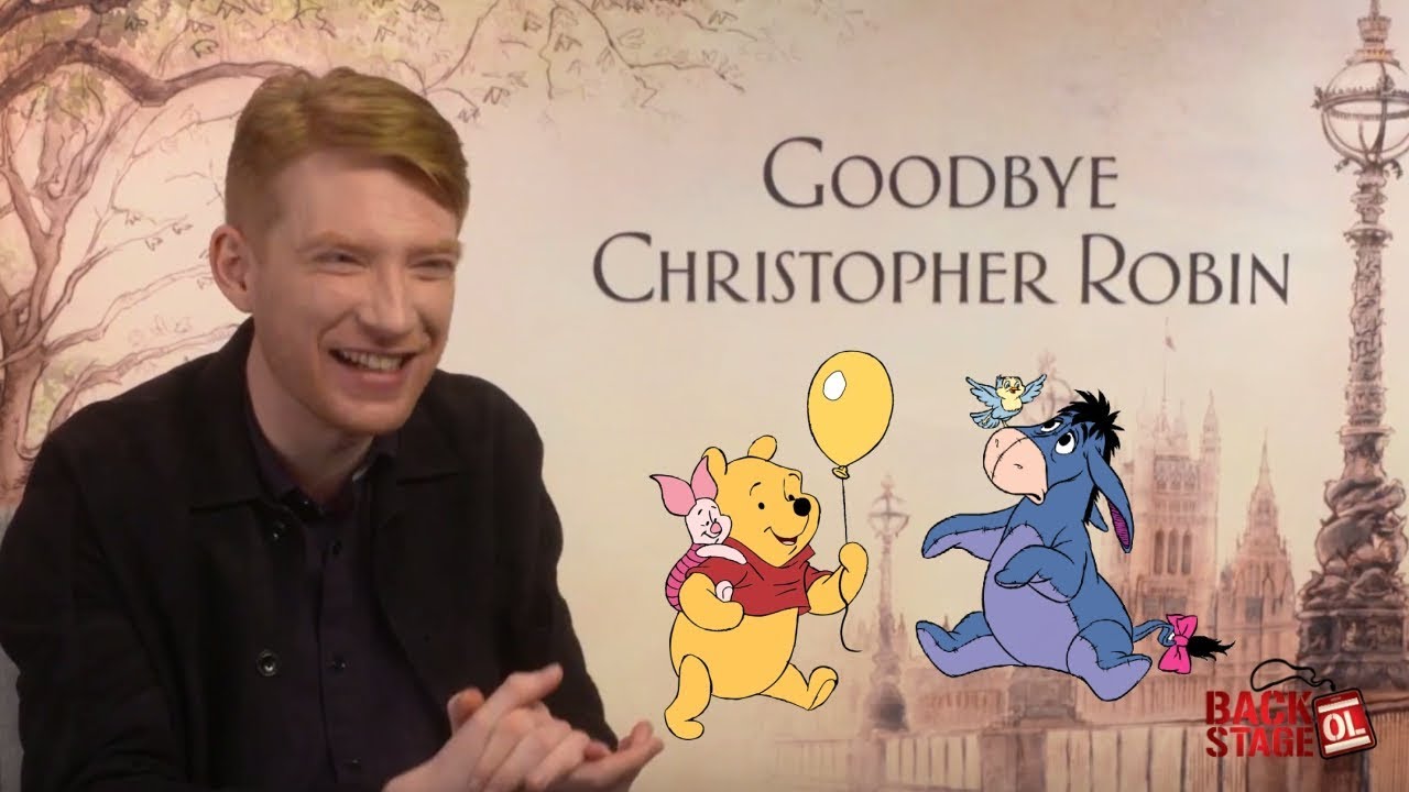 Domhnall Gleeson Reveals His Favorite Hundred Acre Wood Character | GOODBYE CHRISTOPHER ROBIN