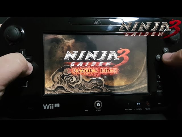 Ninja Gaiden 3 Razors Edge on Nintendo Wii U || Master Collection