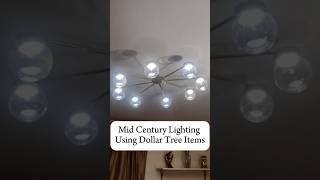 DIY Mid Century Lighting #foryou #foryourpage #diy #light #homedecor DIY Mid Century Lighting #foryou #foryourpage #diy #light #homedecor