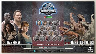 Atrociraptors Vs Human With Healthbars