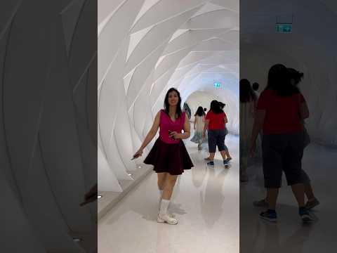 Wonderful tunnel for The Museum Of Future#views #museumofthefuturedubai #dubai #travel #adventure