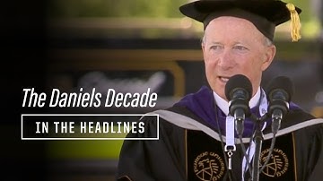 10 Years with President Mitch Daniels