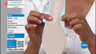 Bzees All Aboard Machine Washable Boat Shoe