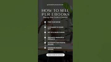 How to Sell PLR eBooks: Step-by-Step Guide to Success #Short #PLRProducts #SellDigitalProducts #PLR