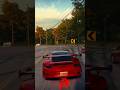 Red Porsche GT3 RS Screams Through NFS Heat | Pure Manual Driving POV #needforspeed #games #shorts