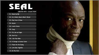 Seal Greatest Hits Full Album - Best Songs Of Seal - Seal Hits 2023 - Stand by Me, Kiss From A Rose.