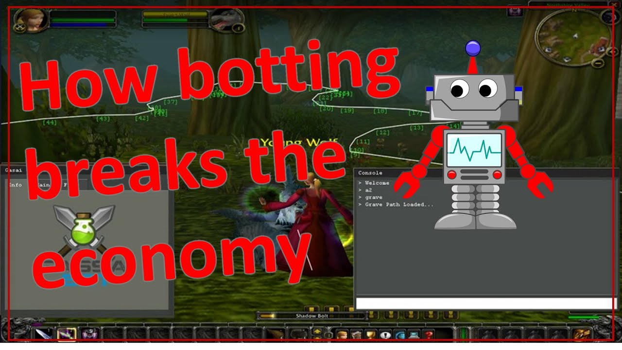 How botting breaks the economy - YouTube