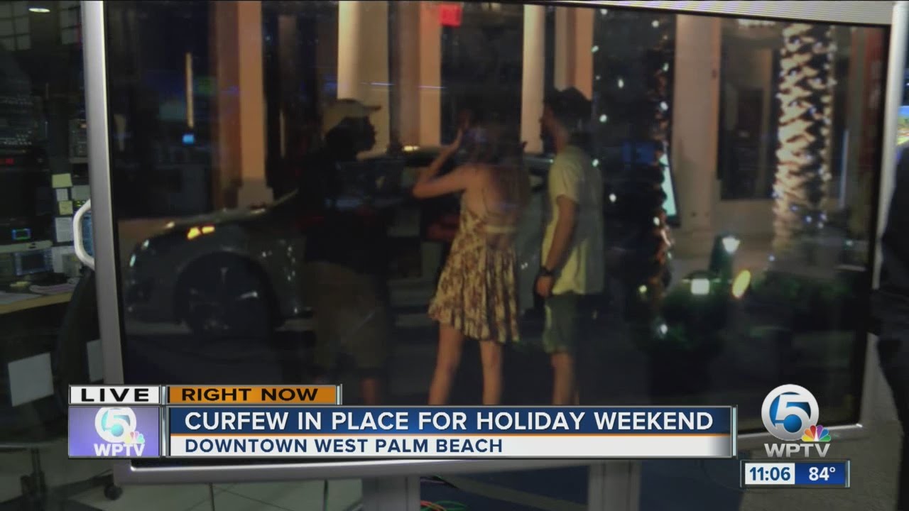 Curfew in place for holiday weekend