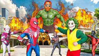 ¡Tung Tung Sahur se Convierte en Héroe para Defender la Base de Spider-Man!