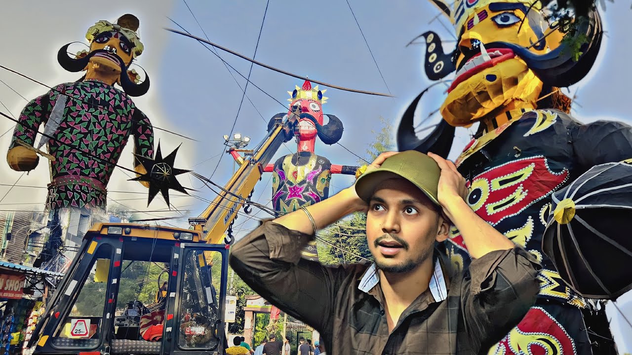 Girte Girte bacha ravan | Sabse mushkil kam hai ravan khada karna | Dussehra 2023