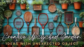 🌿🪵 Transform Your Trash into Treasure: Creative Upcycled Garden Decor Ideas with Unexpected Object