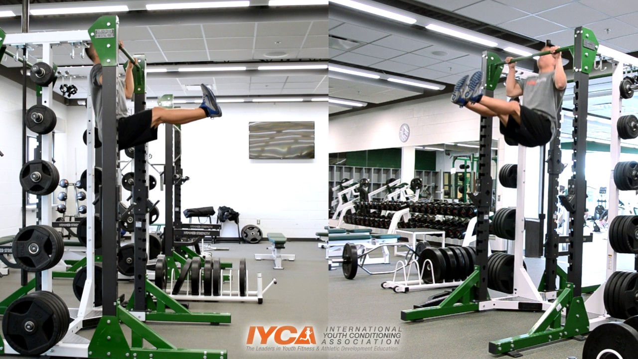 L Sit Chin Up - IYCA