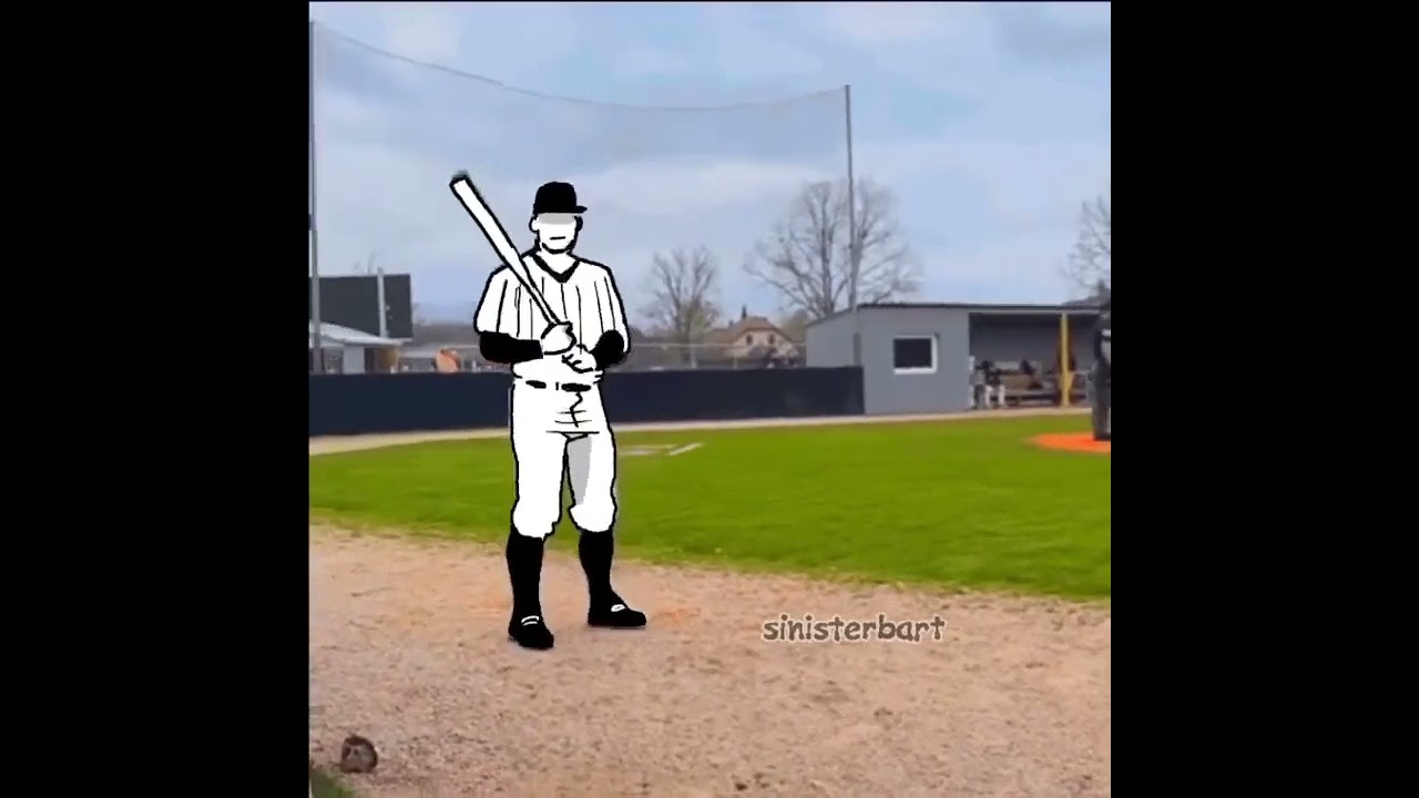 the batter substituted for ness baseball meme