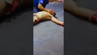 QUE NOCAUTE FOI ESSE 😱😱😱#nocaute #viral #esporte #foryou