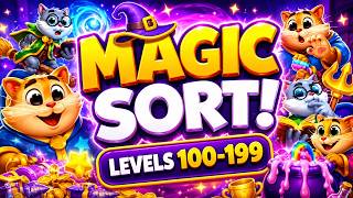 Celebrity MAGIC SORT! COMPLETE Game Walkthrough (Levels 100-199) Wealth