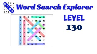 Word Search Explorer Level 130 Answer 🔍 | Step-by-Step Guide | Go Answer
