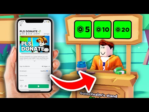 HOW TO MAKE TSHIRT, GAMEPASSES, PANTS AND OTHER CLOTHINGS IN ROBLOX (PLS  DONATE 💸) TUTORIAL 