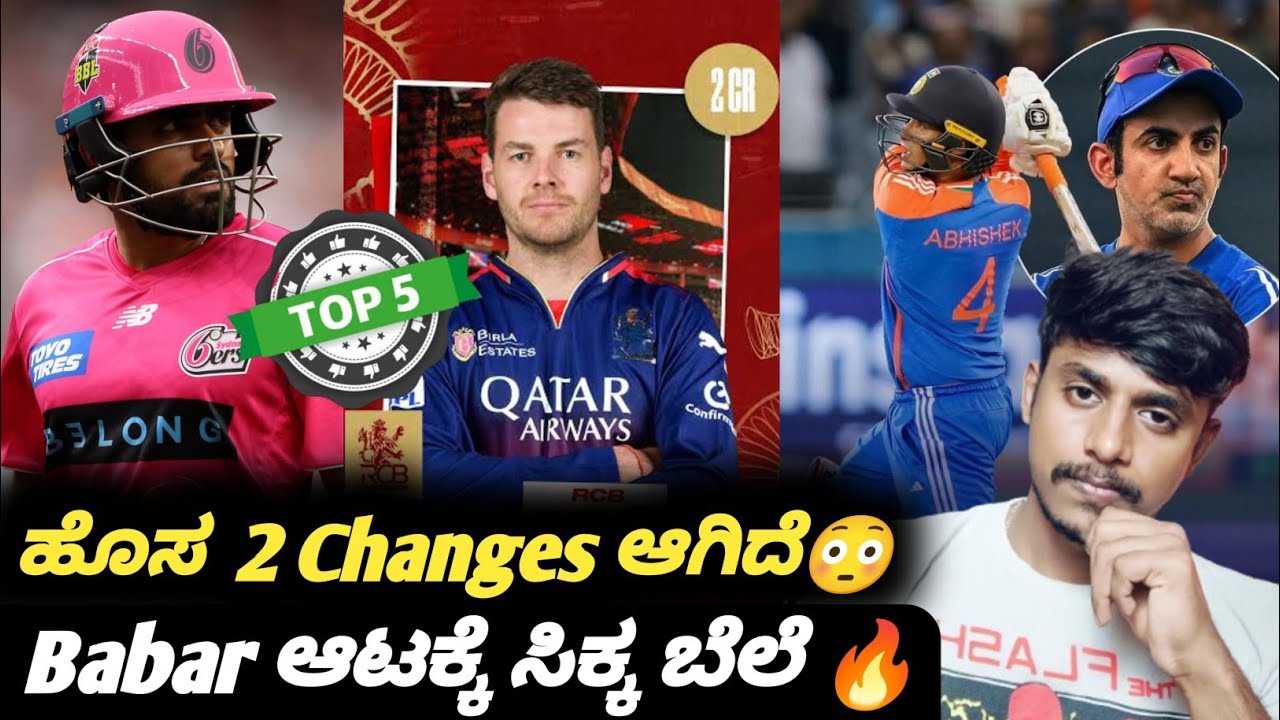 RCB's Jacob Duffy about IPL 2026 Kannada|ICC T20 Worldcup new replacement update|Cricket analysis
