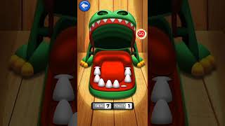 crocodile dentist trap part 15 #crocodile #animals #games screenshot 2