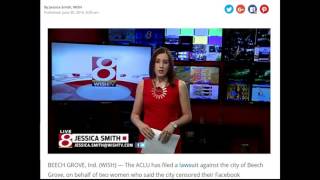 ACLU IS STARTING TO SUE THE POLICE FACEBOOK PAGES FOR ILLEGALLY TAKING DOWN COMMENTS ACLU IS STARTING TO SUE THE POLICE FACEBOOK PAGES FOR ILLEGALLY TAKING DOWN COMMENTS