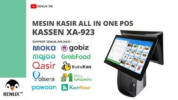 Mesin Kasir All In One POS Paling Handal Dengan Double Touch Screen - Kassen XA-923 / XA923