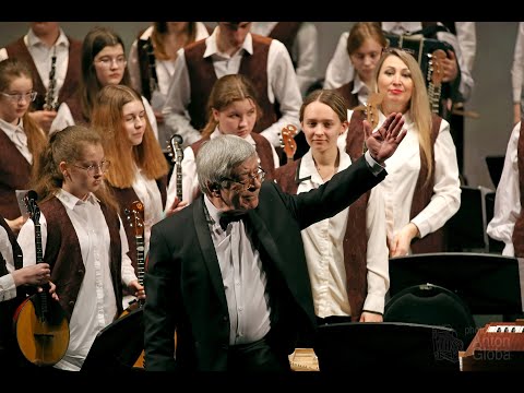 'Посвящение Андрееву', Оркестр 'Русская мозаика'. 'Dedication to Andreev', Russian Mosaic Orchestra.