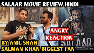 Salaar Hindi Movie Review By Salman Khan Biggest Fan Anil Shah Prabhas Prithviraj S Prashanth