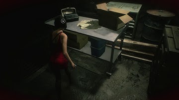 Resident Evil 2 - Sewers Leon A: Ada Wong: EMF Visualizer Hack Doors & Fan To Escape Mr X (2019)