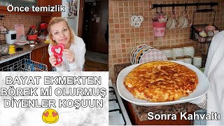Tavada Bayat Ekmekle Öyle Bi̇r Börek Yaptim Ki̇ Efsane Oldu Bayat Ekmek Böreği̇
