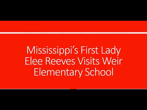 Elee Reeves Visits Weir Elementary School