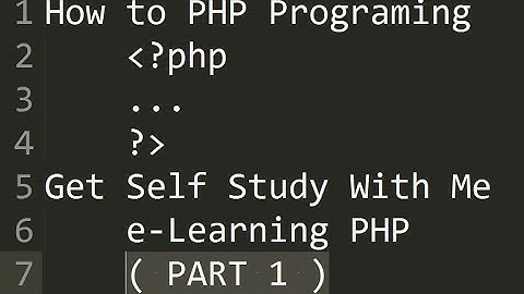 Best Panduan Pemrograman PHP Dasar (Pemula) 2015 - Part1 - Echo, Variabel, Quotes
