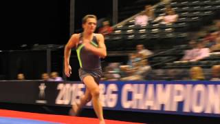 Ethan Esval - Vault - 2015 P&G Championships - Jr. Men Day 1