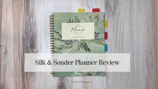 Silk and Sonder March 2026 Planner Review