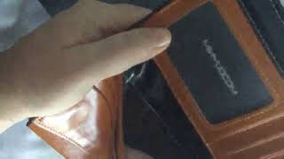 MINYUOCOM Men Women Leather Coin Purses Wallet, RFID Blocking Purse Leather Wallet, Soft leather, lo screenshot 3