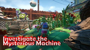 Grounded Investigate the Mysterious Machine | Craft a Torch | Unblock the obstructed laser