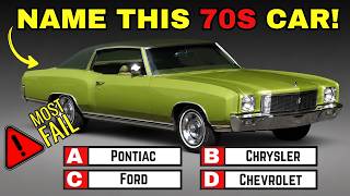 Only Real Gearheads Can Name These 20 Classic 70s Cars.. screenshot 1