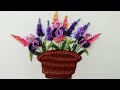 How to embroider iris flowers | Dimensional embroidery