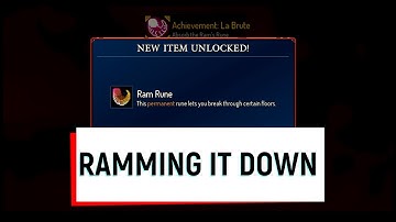 Where is the Ram Rune in Dead Cells? #deadcells