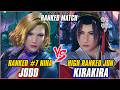 TEKKEN 8 - JODD (Ranked #7 Nina) vs KIRAKIRA (High Ranked Jun) - T8 HIGH LEVEL GAMEPLAY