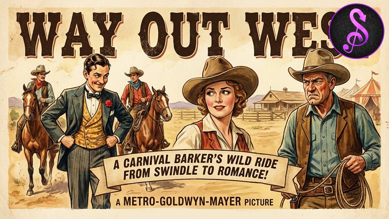Way Out West | Full Western Action Music Comedy Movie | Stream Music and More