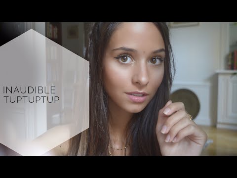 ASMR FRANÇAIS  - Inaudible et visuel ! (lecture, pinceaux, wrinting, tuptuptup)