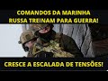 Comandos da marinha russa treinam para guerra!