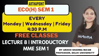 Lec 8 | Introductory MME Sem 1 | Sydsaeter & Hammond Ch 1 | Eco(H) | Logic